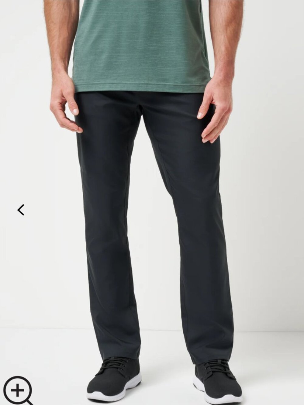NWT Travis Mathew Men's Open To Close 2.0 Pants 38 x 29 Black Athleisure Golf